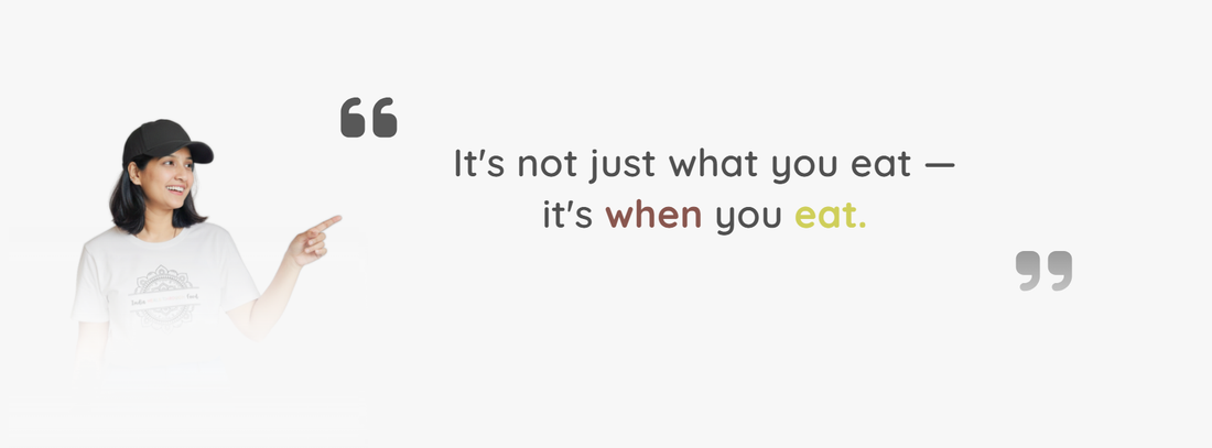 It's not just what you eat, it's when you eat — time-restricted eating and health
