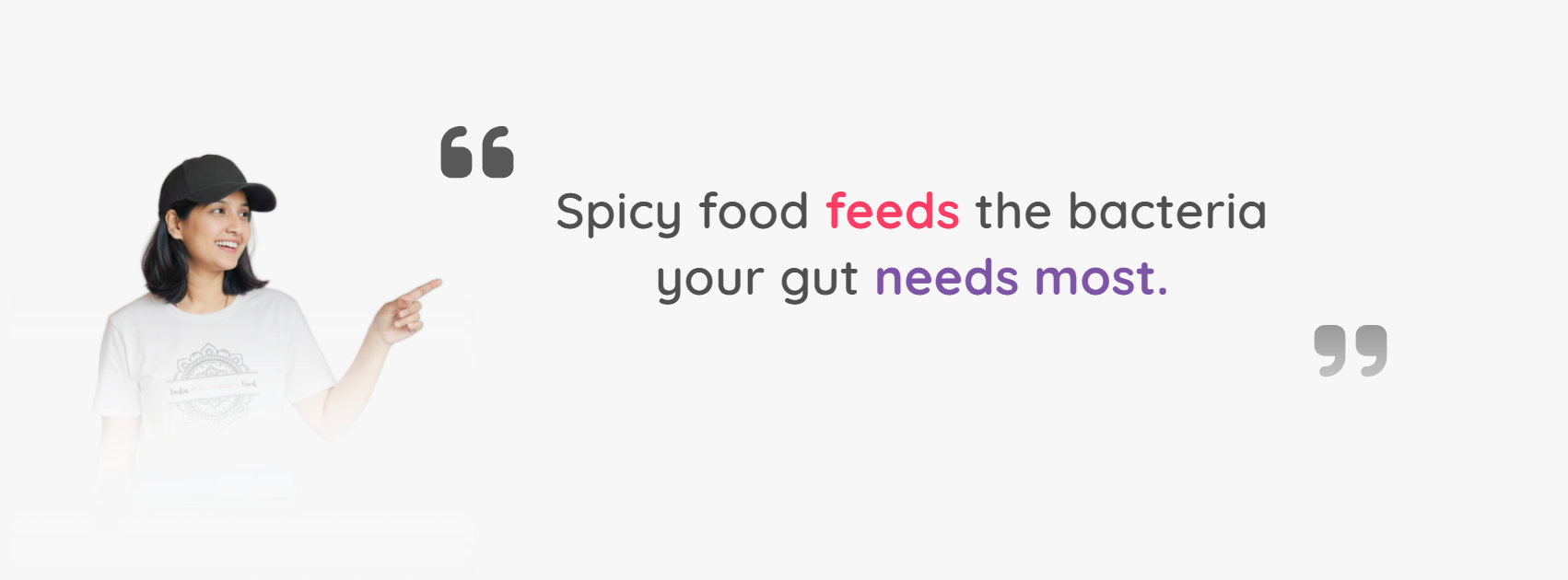 Spicy food feeds the bacteria your gut needs most.