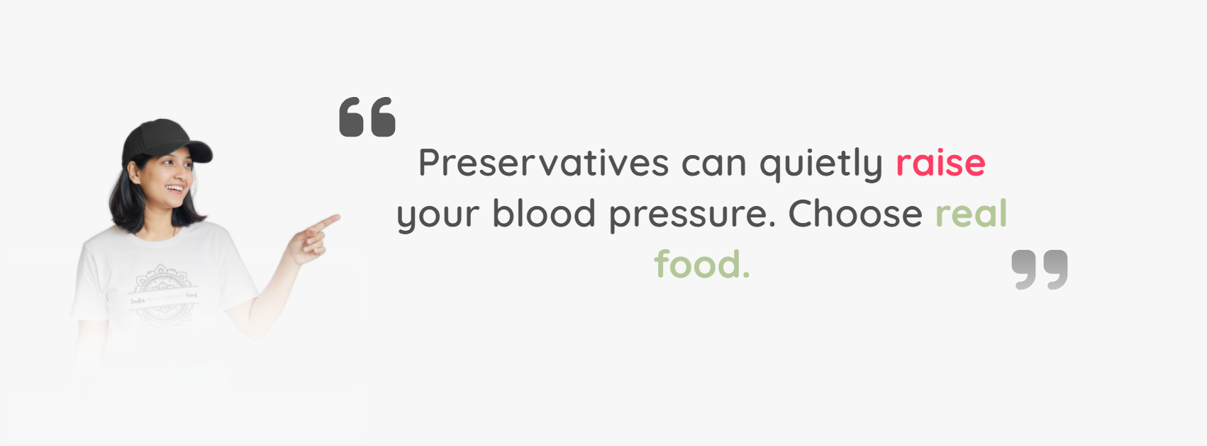 Preservatives can quietly raise your blood pressure. Choose real food.