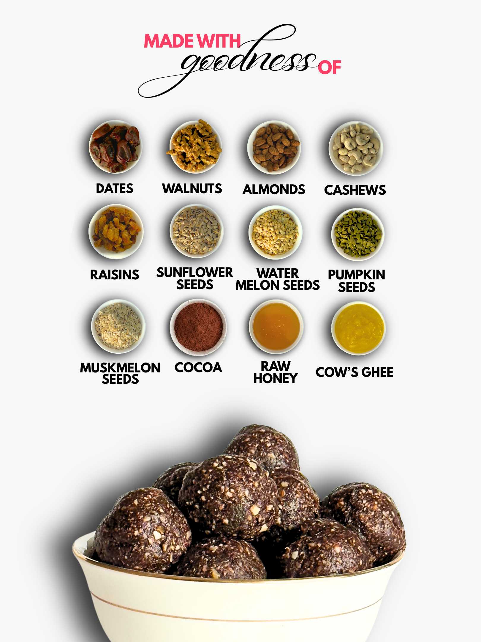 iHTF Nutri Choco Ladoo