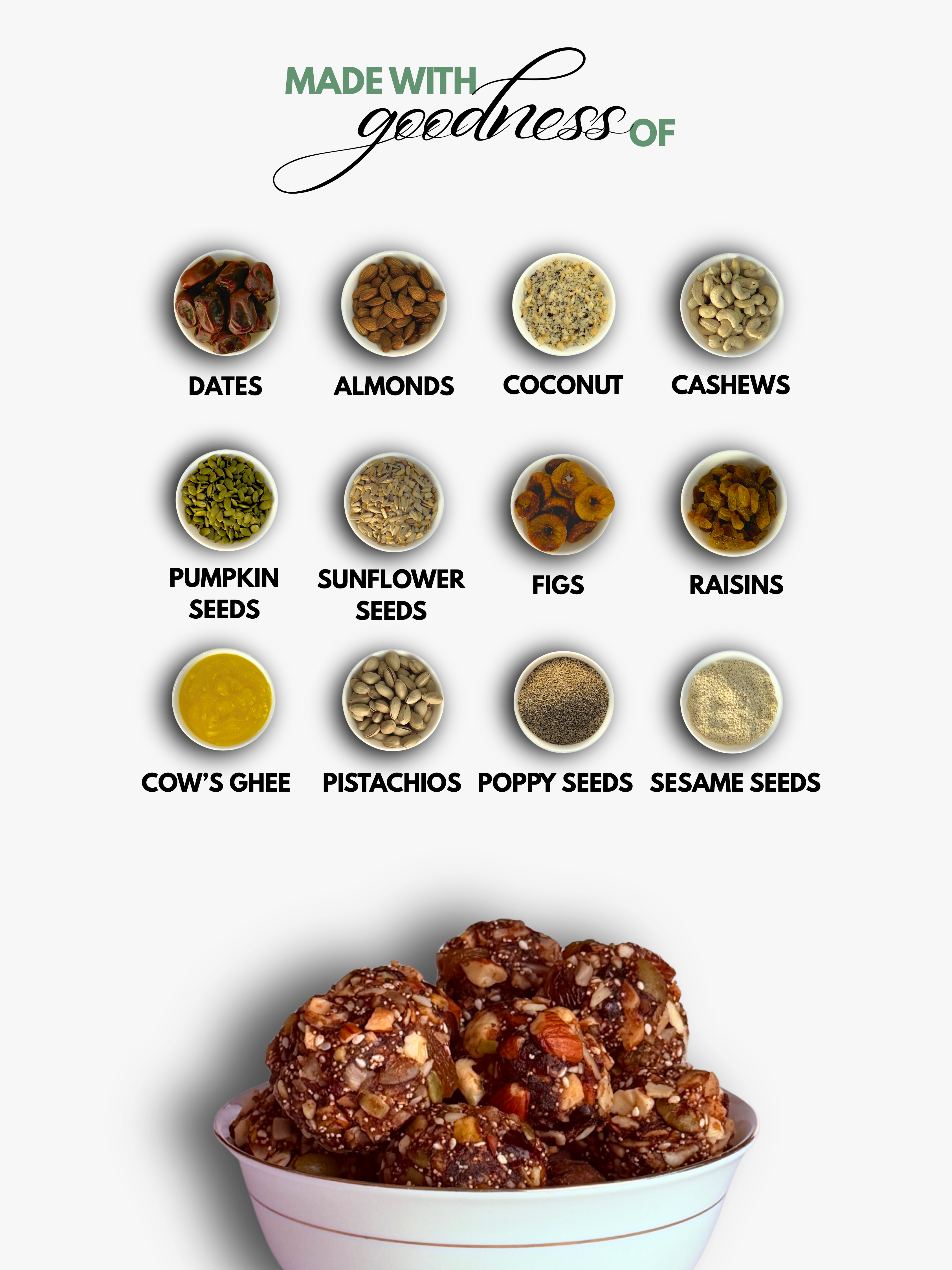 iHTF Dry Fruit Ladoo